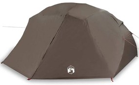 vidaXL Σκηνή ψαρέματος με στέγη Καφέ 514 x 465 x 187 εκ. Πολυεστέρας