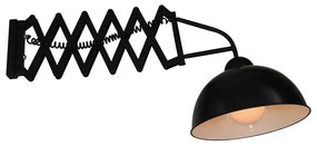 Φωτιστικό Τοίχου - Απλίκα HL-224S-1W38 77-2981 Esperos Expanding Black Homelighting Metal