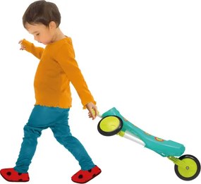 ScuttleBug XL Splodge Loopfiets met 3 Wielen Junior Turquoise/Green