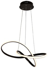 Φωτιστικό Οροφής LED Aca Gordius HM92LEDP48BK Black