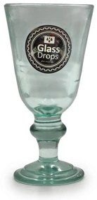 Ποτήρι Glass Drops Αuthentic (1390) Από ανακυκλωμένο γυαλί, Χωρητικότητας 250ml, Διαστάσεων Ø 9.5 x Υ 18.5 cm