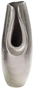 Διακοσμητικό Βάζο DEP139 15x15x31cm Silver Espiel Αλουμίνιο