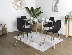 ΚΑΡΈΚΛΕΣ &amp; ΠΟΛΥΘΡΌΝΕΣ SCANDINAVIAN CHAIR PHENIX BLACK HD7609