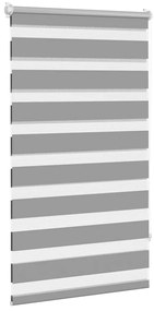 vidaXL Ρόλερ Zebra Γκρι 70 x 120cm