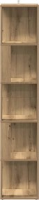 vidaXL Corner Cabinet 33 x 33 x 165 cm Engineered wood Artisan Δρυς