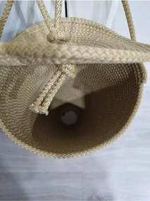 Διακοσμητικό καλάθι οργάνωσης με καπάκι Μπεζ 30x20 cm
