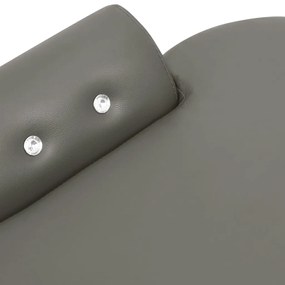 ΚΑΝΑΠΕΣ-ΚΡΕΒΑΤΙ ΣΚΥΛΟΥ ΓΚΡΙ 83X45X42 ΕΚ. ΑΠΟ ΣΥΝΘΕΤΙΚΟ ΔΕΡΜΑ 171092