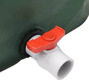 vidaXL Δεξαμενή Νερού με Μπαταρία Πτυσσόμενη 1500 Λ. από PVC