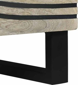 vidaXL Κομοδίνο Λευκό 40 x 33 x 46 εκ. Επεξεργασμένο Ξύλο