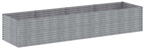 vidaXL Ζαρντινιέρα 386 x 100 x 69 εκ. από Ατσάλι Σκληρυθέν στον Αέρα