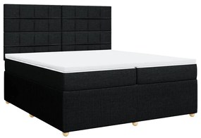 ΚΡΕΒΑΤΙ BOXSPRING ΜΕ ΣΤΡΩΜΑ ΜΑΥΡΟ 200X200 ΕΚ. ΥΦΑΣΜΑΤΙΝΟ 3292165