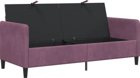 vidaXL Καναπές με Αποθήκευση Μοβ 172 x 78 x 87 εκ Πολυεστέρας