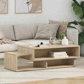 vidaXL Τραπεζάκι σαλονιού Δρύς Sonoma 105 x 50 x 32,5 εκ