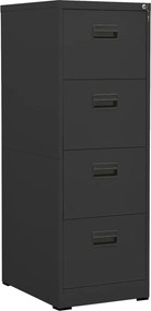 vidaXL Αρχειοθήκη Ανθρακί 46 x 62 x 133 εκ. από Ατσάλι