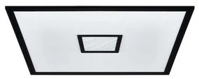 Eglo Bordonara Μοντέρνα Μεταλλική Πλαφονιέρα Οροφής με Ενσωματωμένο LED σε Μαύρο χρώμα 59.5cm 900572