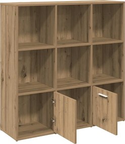 vidaXL Βιβλιοθήκη Artisan Δρυς 98x29x97,5 εκ. Επεξεργασμένο Ξύλο