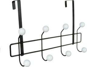 Μεταλλική κρεμάστρα πόρτας 4 θέσεων - 57906