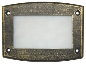 Adeleq Πλαίσιο Αλουμινίου Για Φωτιστικό 9674 Διαδρόμου Ορθογώνιο Χωνευτό Ρουστίκ 3-9674971