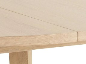 Τραπέζι Oakland C108, Ανοιχτό χρώμα ξύλου, 75cm, Φυσικό ξύλο καπλαμά, Πλαστικοποιημένη μοριοσανίδα, Ξύλο | Epipla1.gr