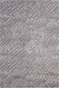 Χαλί Mambo 8207/070 Round Grey-Brown Colore Colori 200X200cm Round