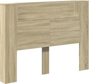vidaXL Κεφαλάρι Δρύς Sonoma 140 x 16,5 x 103,5 cm Επεξεργασμένο ξύλο