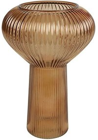 Βάζο Vitalia 013.797399 20x29cm Brown Glass