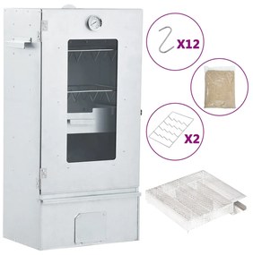 Καπνιστήριο Μπάρμπεκιου με Σύστημα Κρύου Καπνού Γαλβαν. Χάλυβας