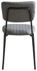Καρέκλα Τραπεζαρίας Α10 Fylliana Γκρί 53x43x84 εκ. 4αδα 53x43x84 εκ.