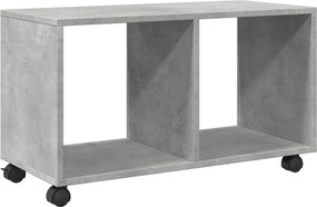vidaXL Ντουλάπι Τροχήλατο Γκρι Σκυρ. 72x33x42,5 εκ. από Επεξ. Ξύλο
