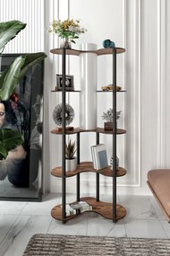 Φωτιστικό Δαπέδου Καρυδιά KS 17x17x150