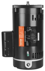 VEVOR 1HP Pool Pump Motor 115/230V 9/4.5 Amps 56Y 3450RPM 90μF/250V Capacitor