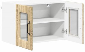 vidaXL Ραφιέρα τοίχου LUCCA 2 pcs Sonoma Δρυς 60 x 31 x 40 εκ