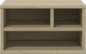 vidaXL Βάση Εκτυπωτή Sonoma Δρυς 40x32x22,5 εκ. από Επεξεργασμένο Ξύλο
