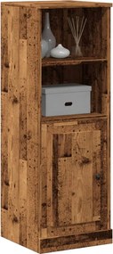 vidaXL Ντουλάπι Όψη Παλαιού Ξύλου 36x35,5x103,5 εκ. Επεξεργασμένο Ξύλο
