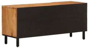 vidaXL Έπιπλο Τηλεόρασης 105 x 33 x 46 εκ. από Μασίφ Ξύλο Ακακίας