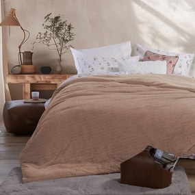 Κουβέρτα/Πάπλωμα Υπέρδιπλο 220x240 Ezra 24 Mocca 5205495597034