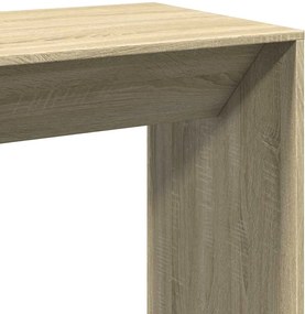 vidaXL Τραπέζι Μπαρ Sonoma Δρυς 102x50x103,5εκ. Επεξεργ. Ξύλο