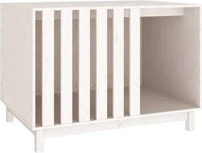 vidaXL Σπίτι Σκύλου Λευκό 100 x 70 x 72 cm