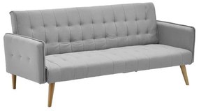 Καναπές-κρεβάτι Onero Inart γκρι ύφασμα 187x85x80εκ Model: 115-001091