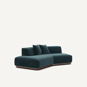 Γωνία καναπέ αριστερή από βελούδο chenille, JACOPO