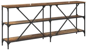 vidaXL Τραπέζι κονσόλας Παλιό ξύλο 180 x 30 x 75 εκ Επεξεργασμένο ξύλο