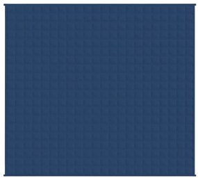 Κουβέρτα Βαρύτητας Μπλε 220 x 235 εκ. 15 κ. Υφασμάτινη 350801