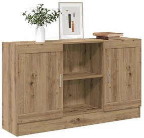 vidaXL Μπουφές Αρτισιανή Δρυς 120x30,5x70εκ. από Επεξεργασμένο Ξύλο