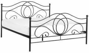 Κρεβάτι Berwyn 458, 160x200, Μέταλλο,  Τάβλες για Κρεβάτι, 162x209x107cm, Λεύκα