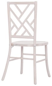 Καρέκλα C9410.05 Ξύλο Toon σε White Wash απόχρωση 44,5x48x96Υεκ.