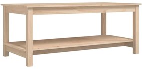 vidaXL Τραπεζάκι Σαλονιού 110 x 55 x 45 εκ. από Μασίφ Ξύλο Πεύκου