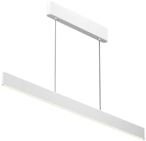 Γραμμικό Κρεμαστό Φωτιστικό Οροφής LED 36W Λευκό Dimmer 3CCT Ephoria P109PL-36W2.7-6K-W Maytoni-P109PL-36W2.7-6K-W-Λευκό P109PL-36W2.7-6K-W