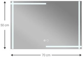 Καθρέπτης Mahonia-90x70