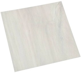 vidaXL Δάπεδο Αυτοκόλλητο Κρεμ 55 τεμ. 5,11 μ² από PVC