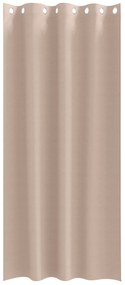 vidaXL Κουρτίνες με κουρτίνες 2 pcs Taupe 225 x 140 εκ. Πολυεστέρας